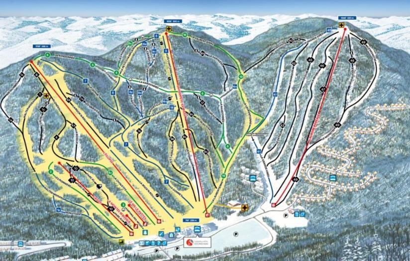 סטונהם Condo 305 33 Chemin Du Hameau By Les Chalets Alpins מראה חיצוני תמונה
