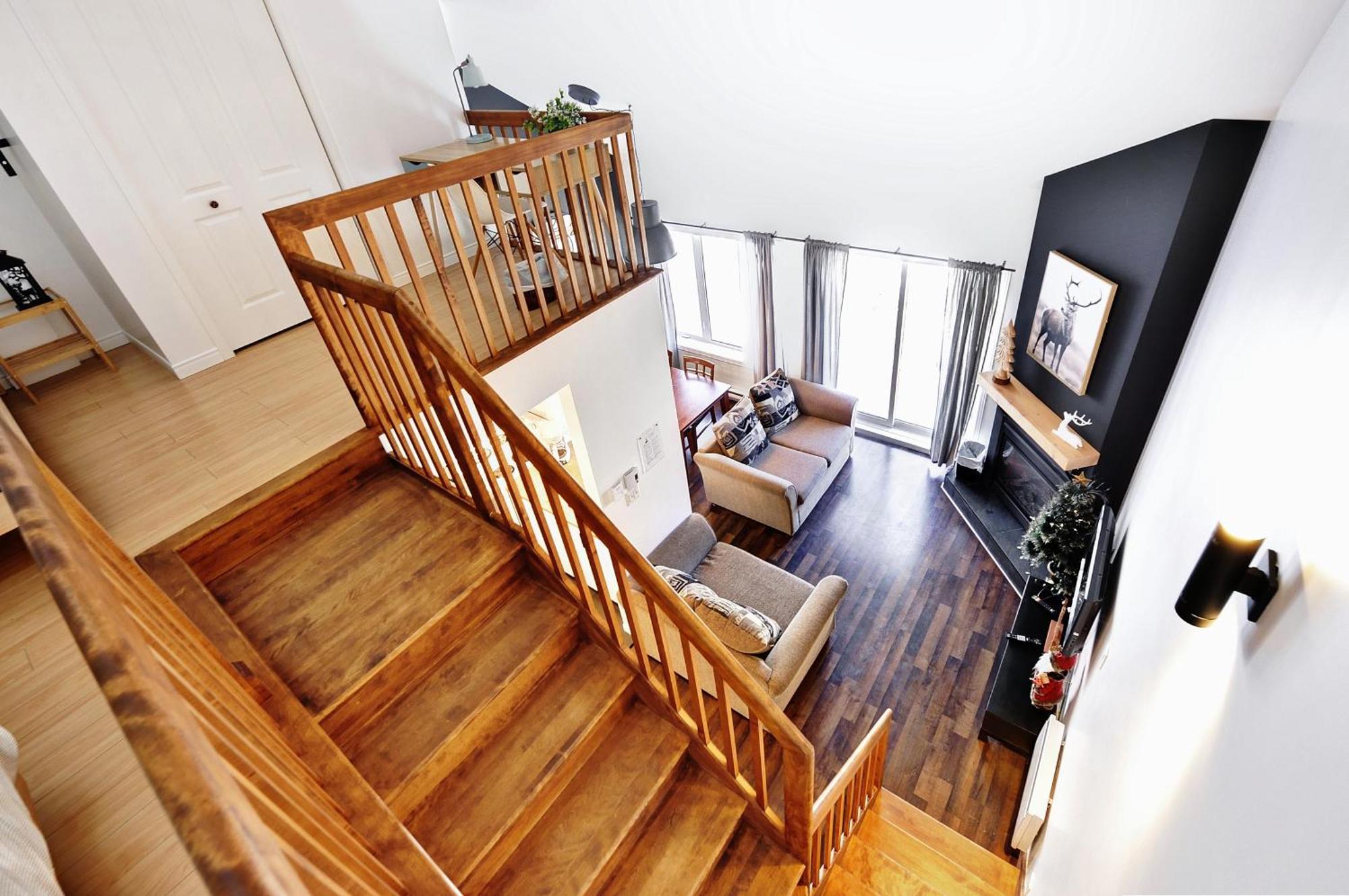 סטונהם Condo 305 33 Chemin Du Hameau By Les Chalets Alpins מראה חיצוני תמונה
